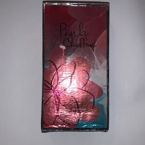 Bath and body pink chiffon perfume new box a little damaged